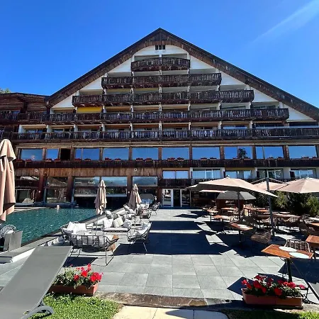 Alpine Haven With Pool And Terrace L'etrier Access Apartamento Crans-Montana